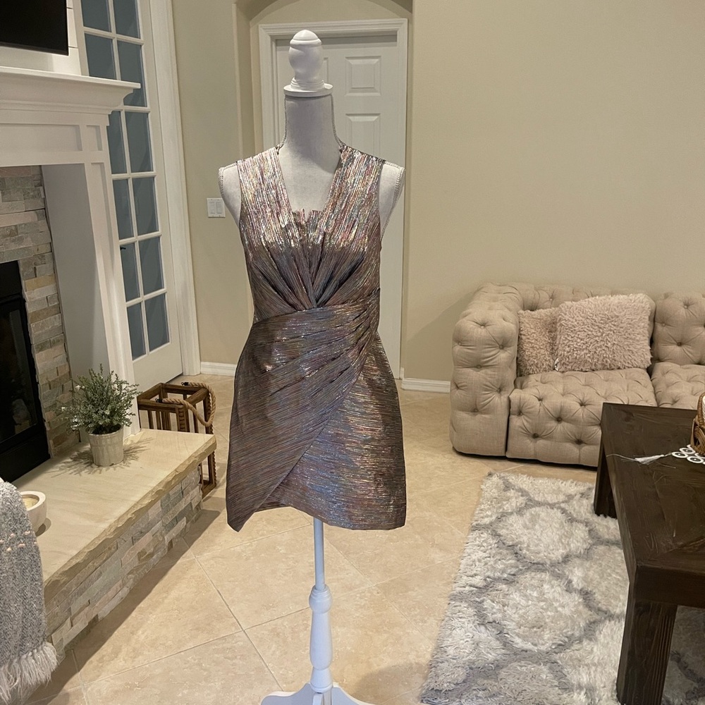 TOPSHOP Brand Shining Dress